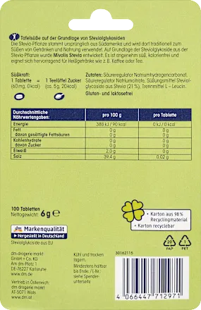 B & H | Mivolis Stevia Tablets Mivolis Stevia Tablets - Image 3