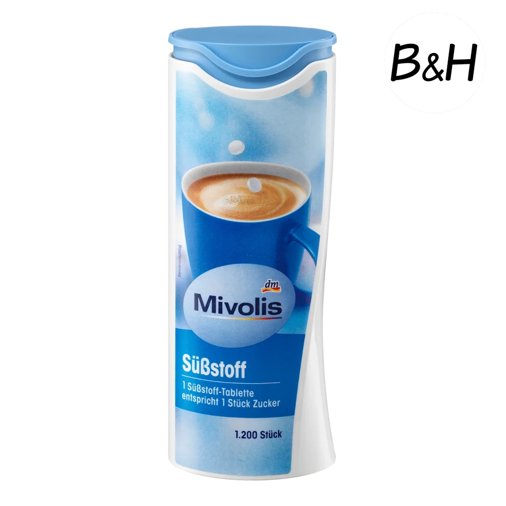 Natural Sweetness with Mivolis Sweetener Tablets!